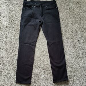 Men's Levi's 541 Athletic Taper Stretch Jeans Black (32x34)